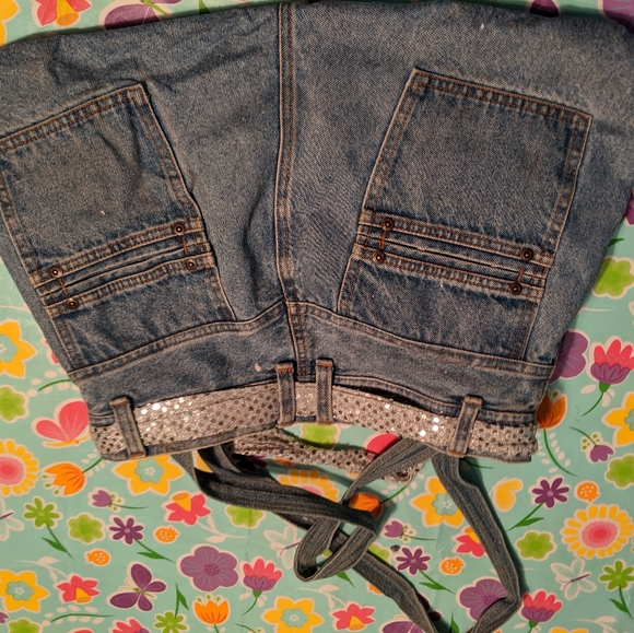 Handmade Jeans purse - Picture 2 of 3